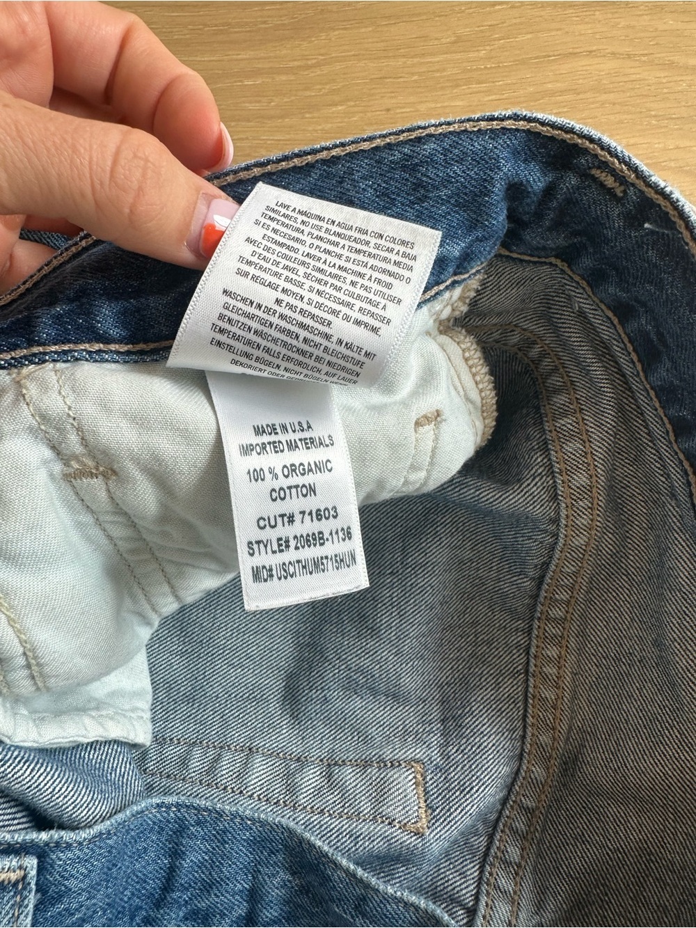 Citizens of Humanity Brynn Trouser Jeans in Atlantis Size 27 Drawstring Wide Leg - Picture 15 of 15
